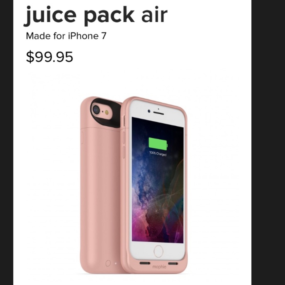 COPY - Mophie juice pack air for iPhone 7 and 6